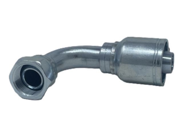 90FBSP7 - 90Deg Female BSPP - Maverick 7 Series Crimp Fitting